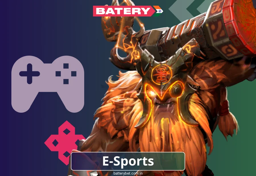 Bet on E-Sports for Indian Players Batery Bet