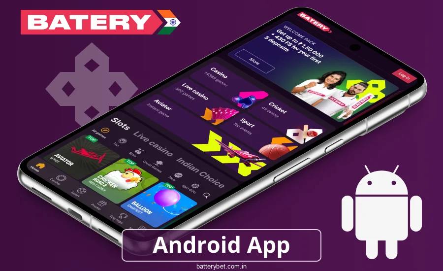 Batery Bet India Android app