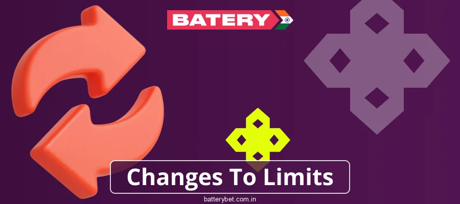 How to Reduce Limits in Batery Bet India